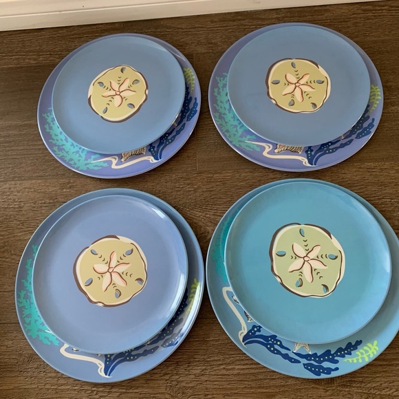 Melamine dinner plates - Picture 4 of 8